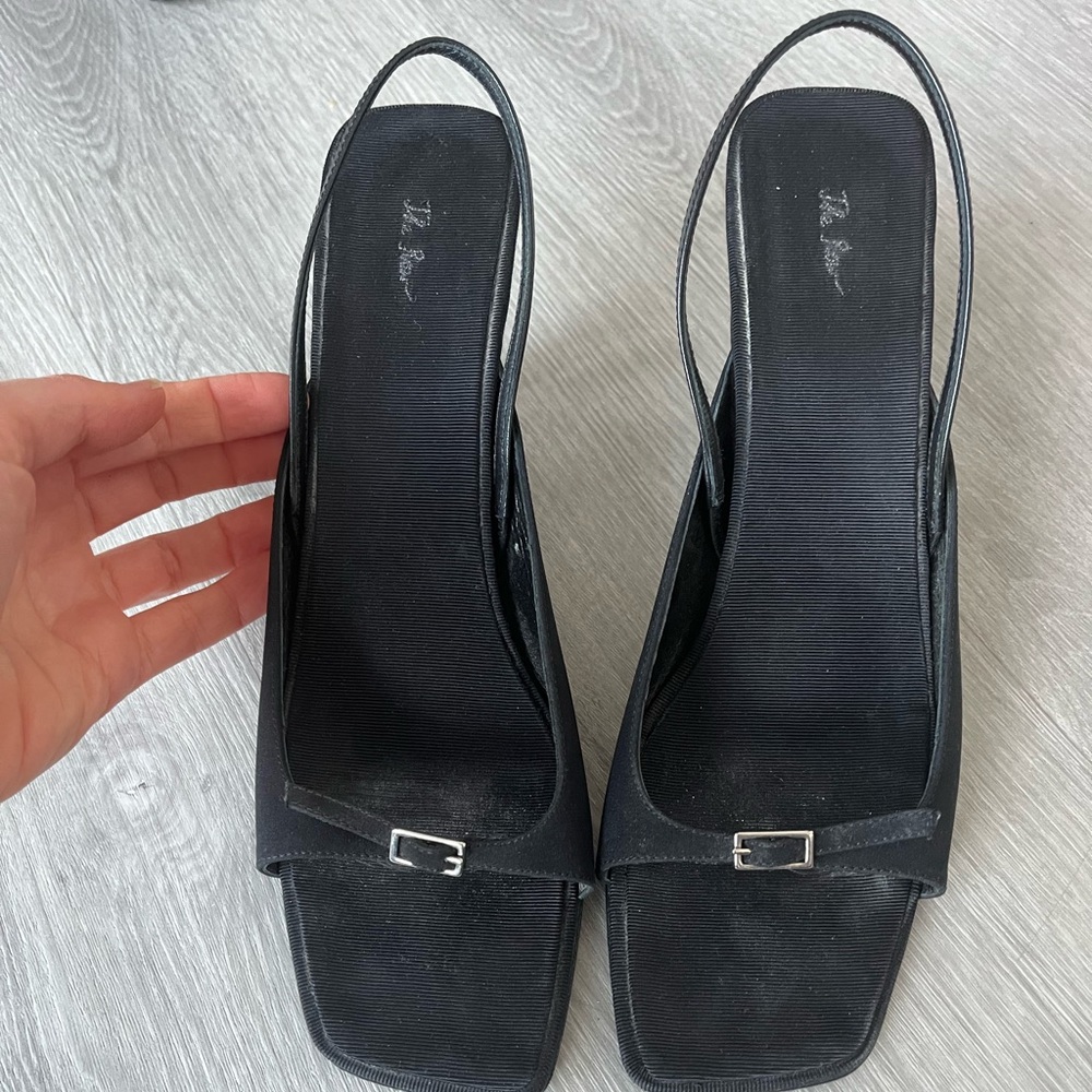 The Row Nylon Slingback Sandals Size 41